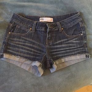 RSQ Jean cuffed shorts